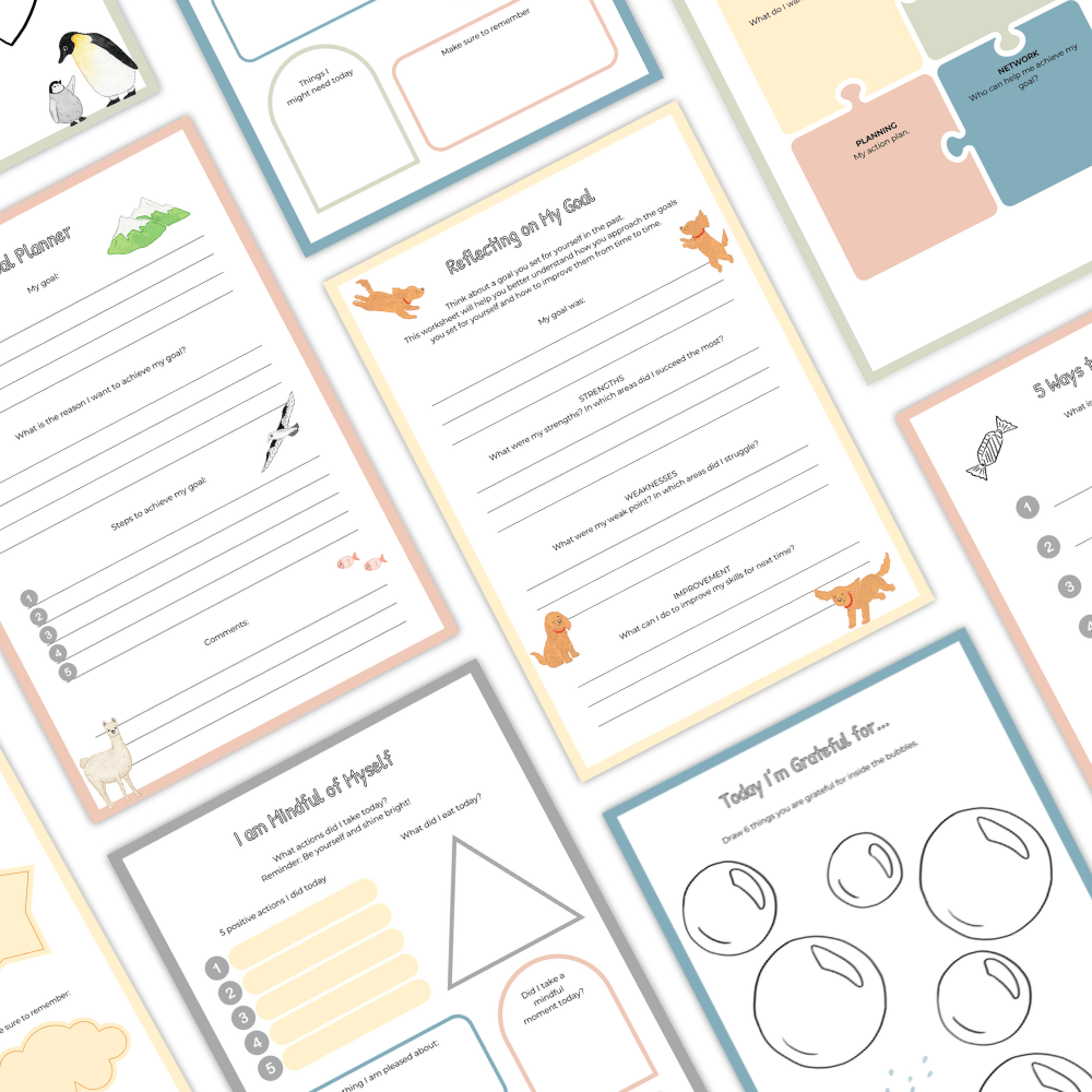 Cbt & Mindfulness For Children - Digital Download For Teachers, Parents & Counsellors