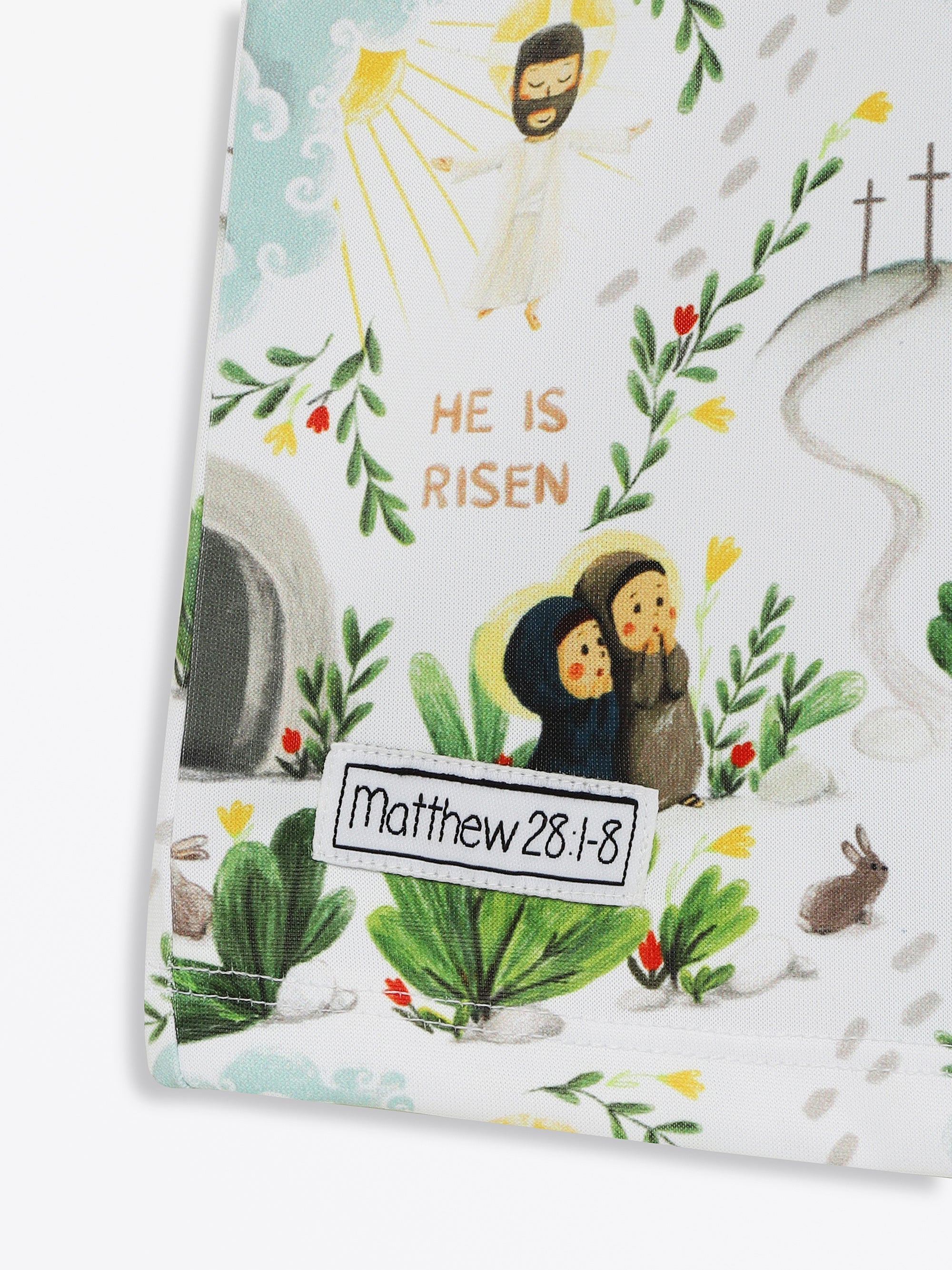 He Is Risen Pj Girls Nightgown Polyester