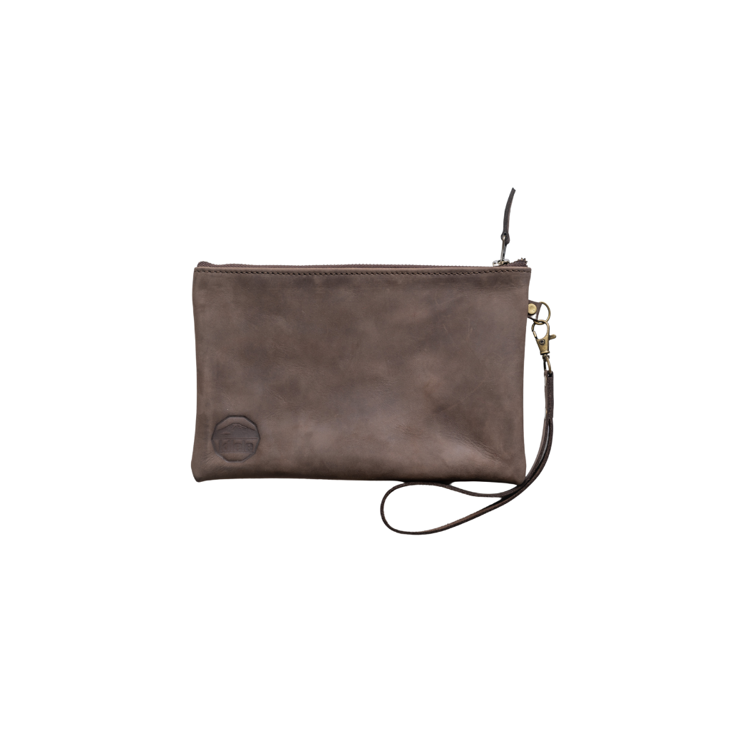 The Leather Clutch