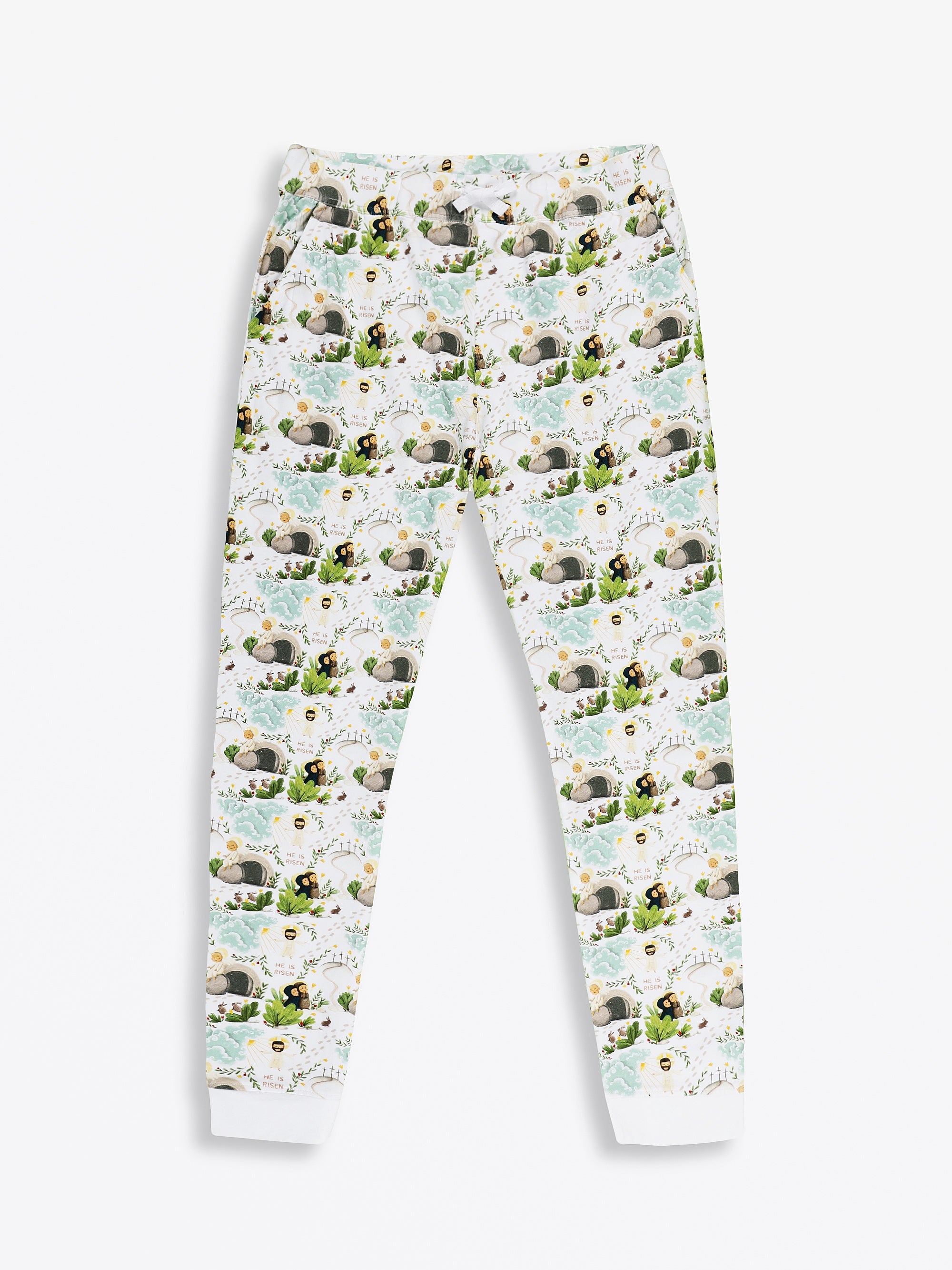 He Is Risen Men's Pj Set Cotton