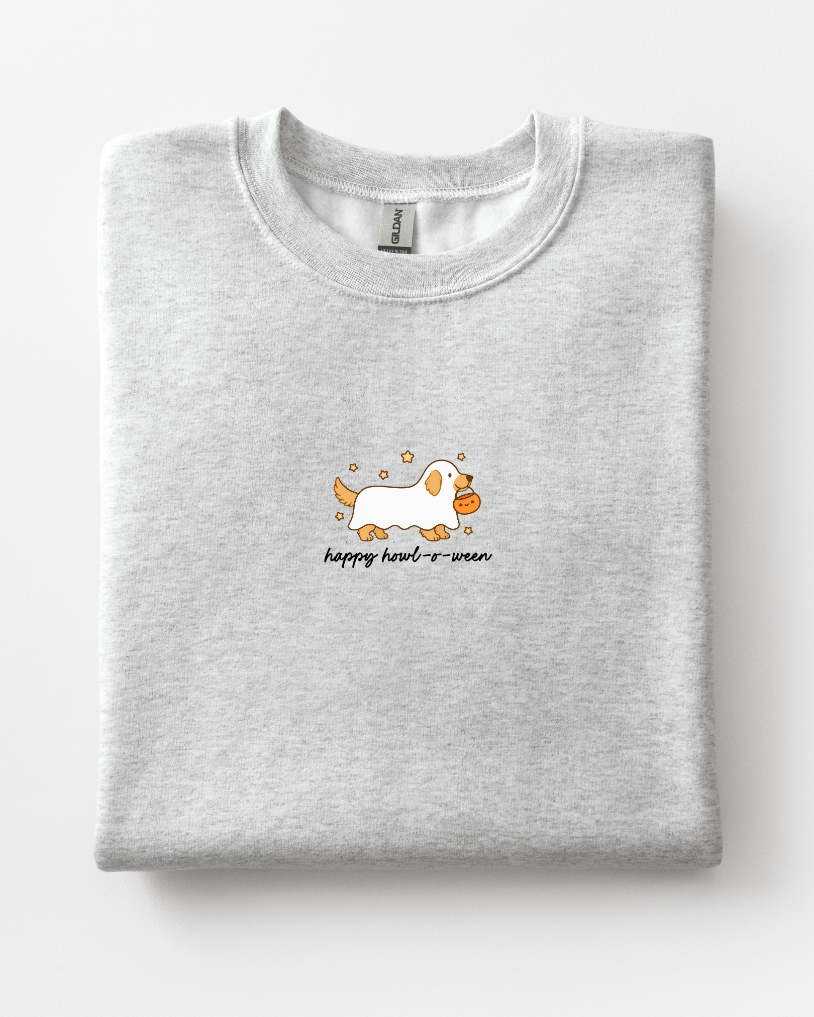 Happy Howl-o-ween Golden Retriever Sweatshirt