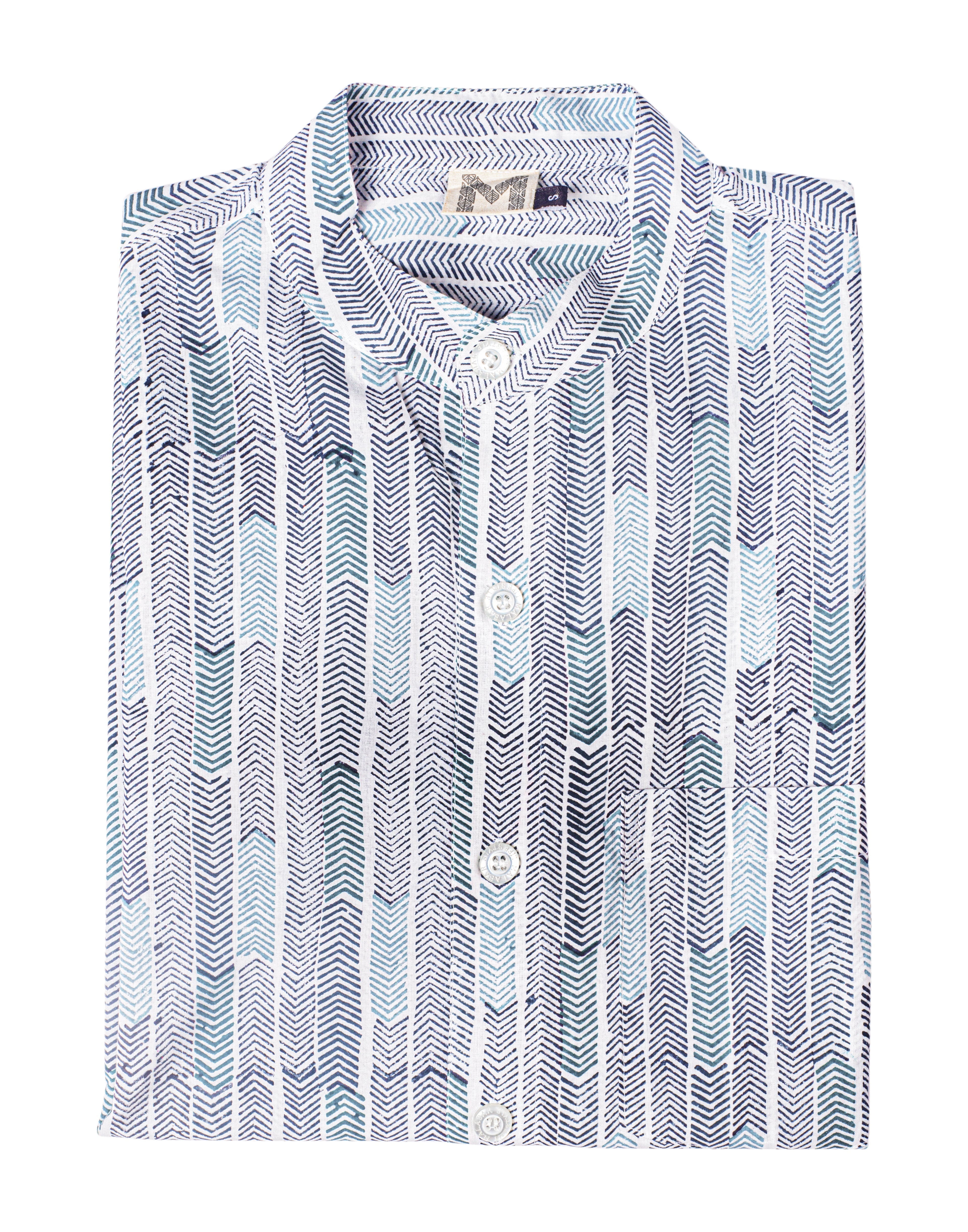 Block Printed Shirts for Boys