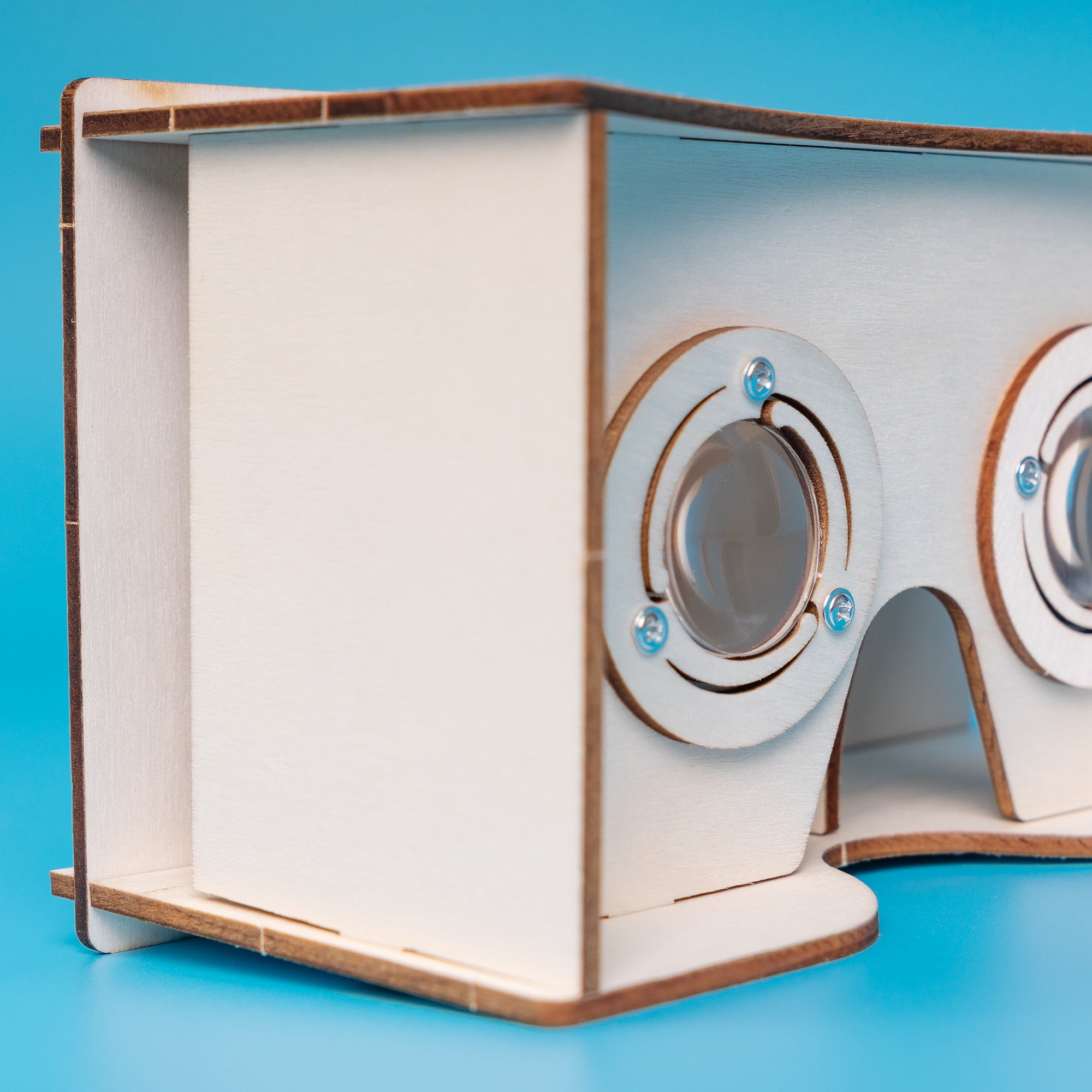 Diy Wooden Vr Headset Kit – Build Your Own Smartphone Virtual Reality Viewer