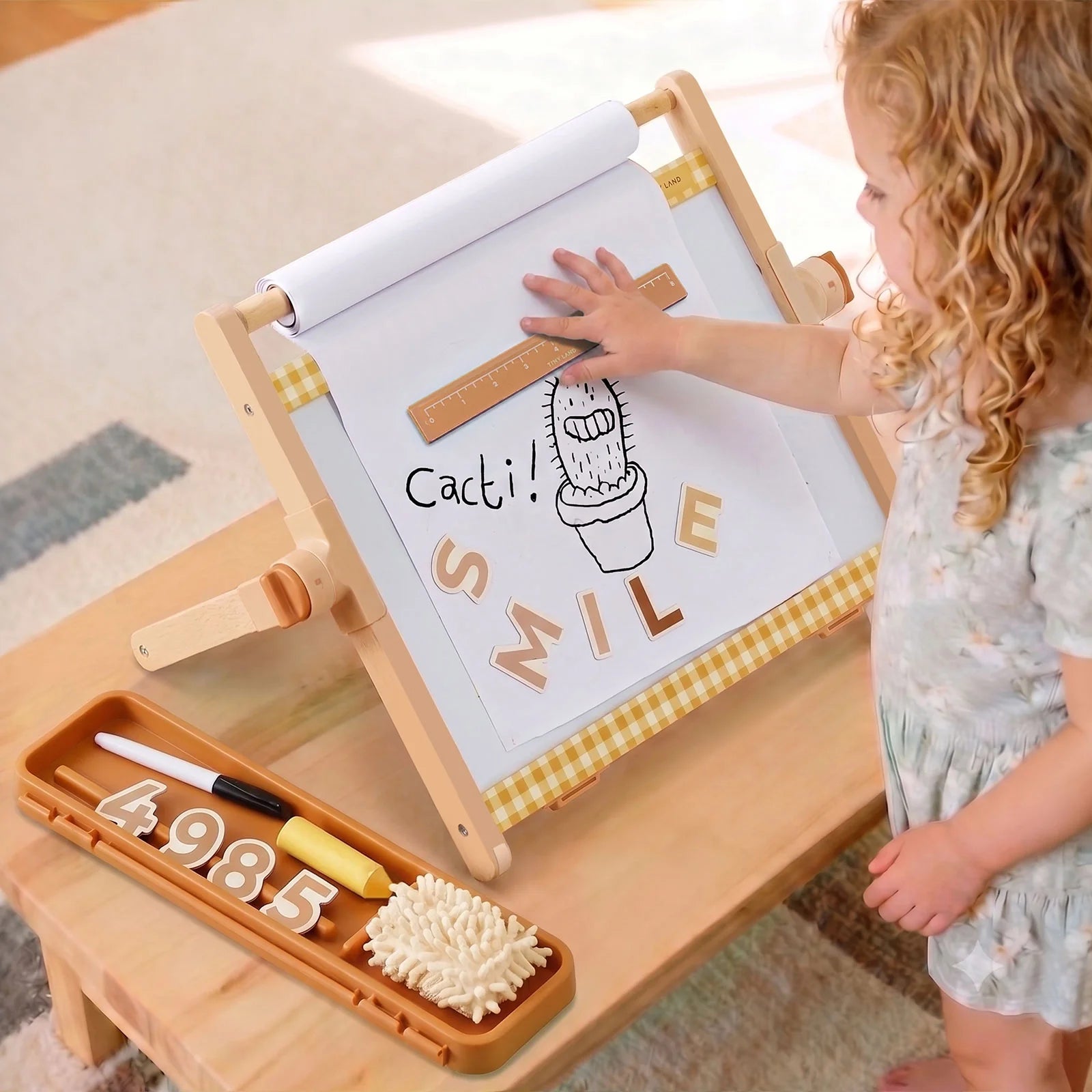 ® Double-sided Magnetic Tabletop Easel