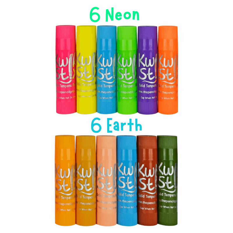 Kwik Stix Paint Sticks Master Art Set, Set Of 60 Colors