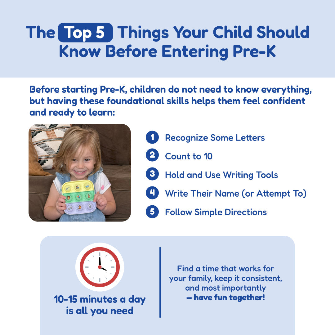 Pre-k Readiness Backpack