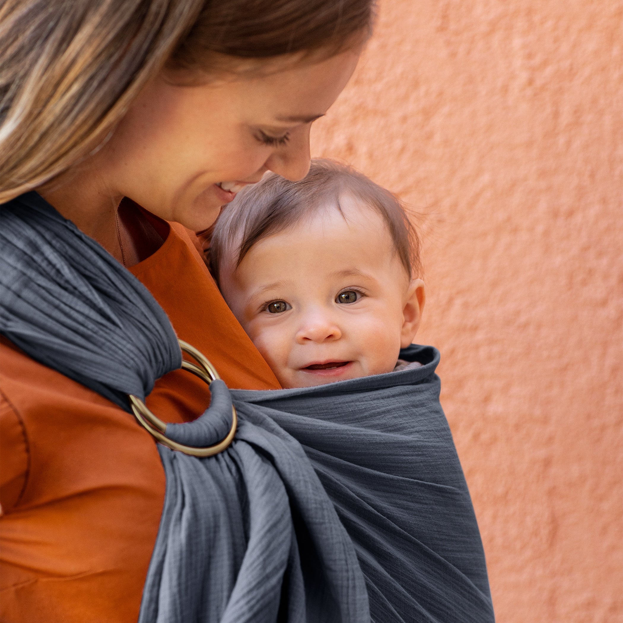 Ring Sling Double Gauze - Flint