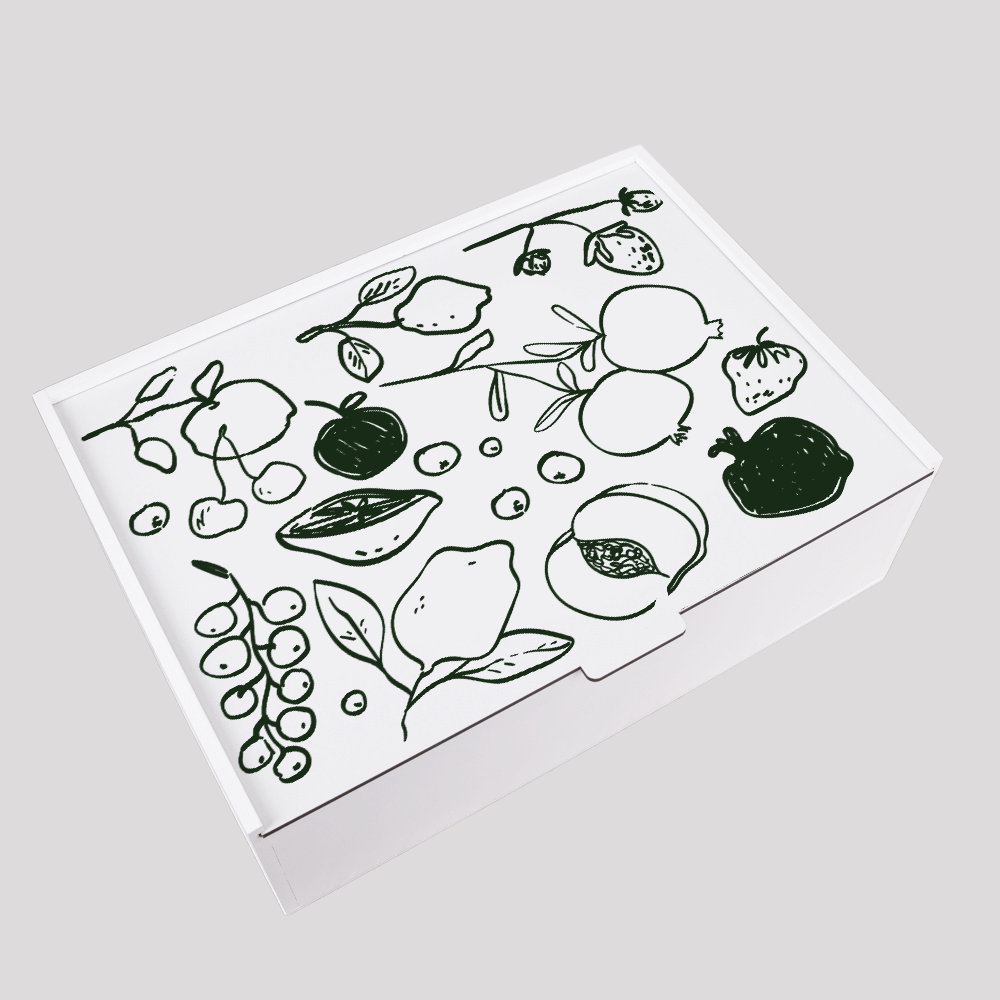 Food Gift Boxes Rectangular
