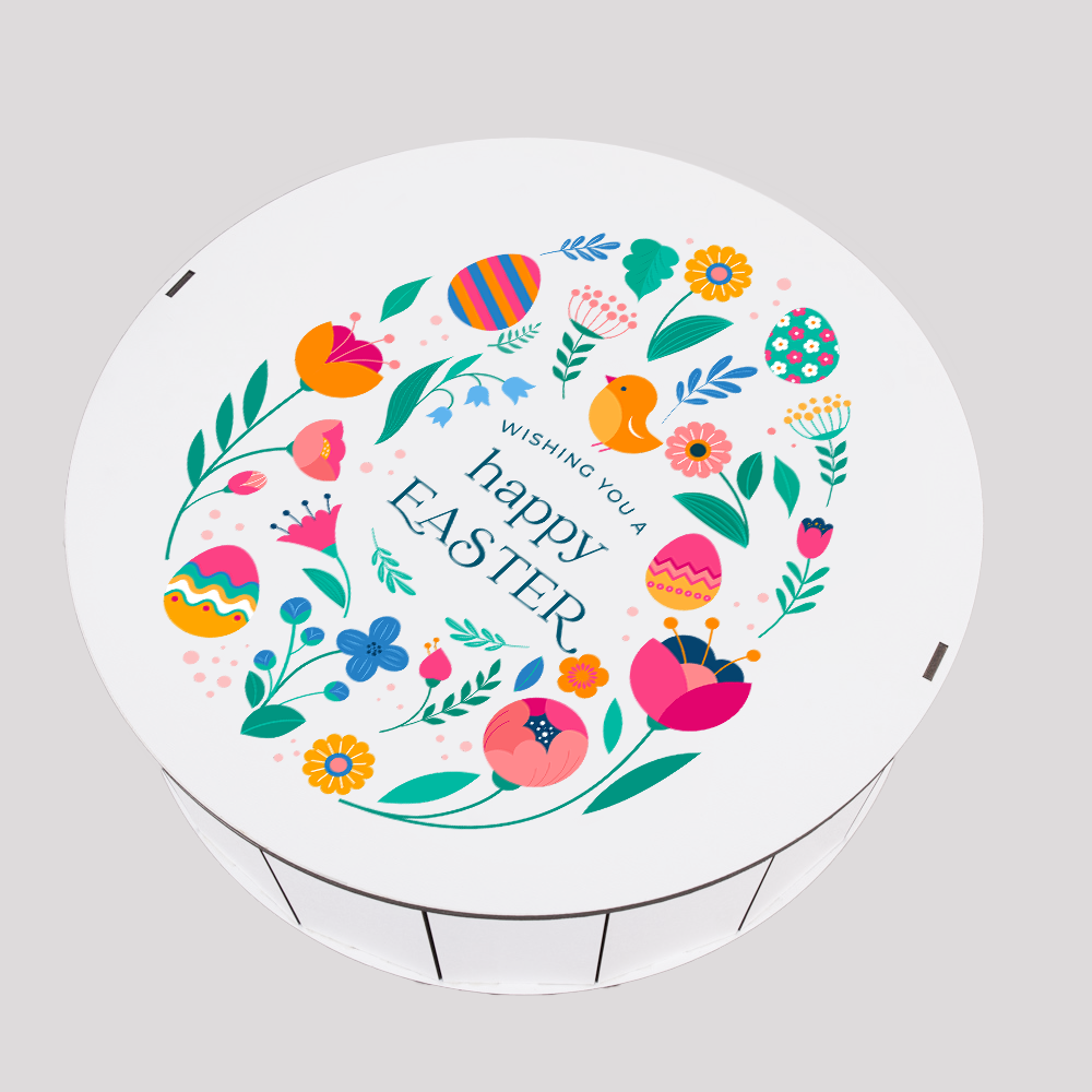 Gift Boxes For Easter Day  Round