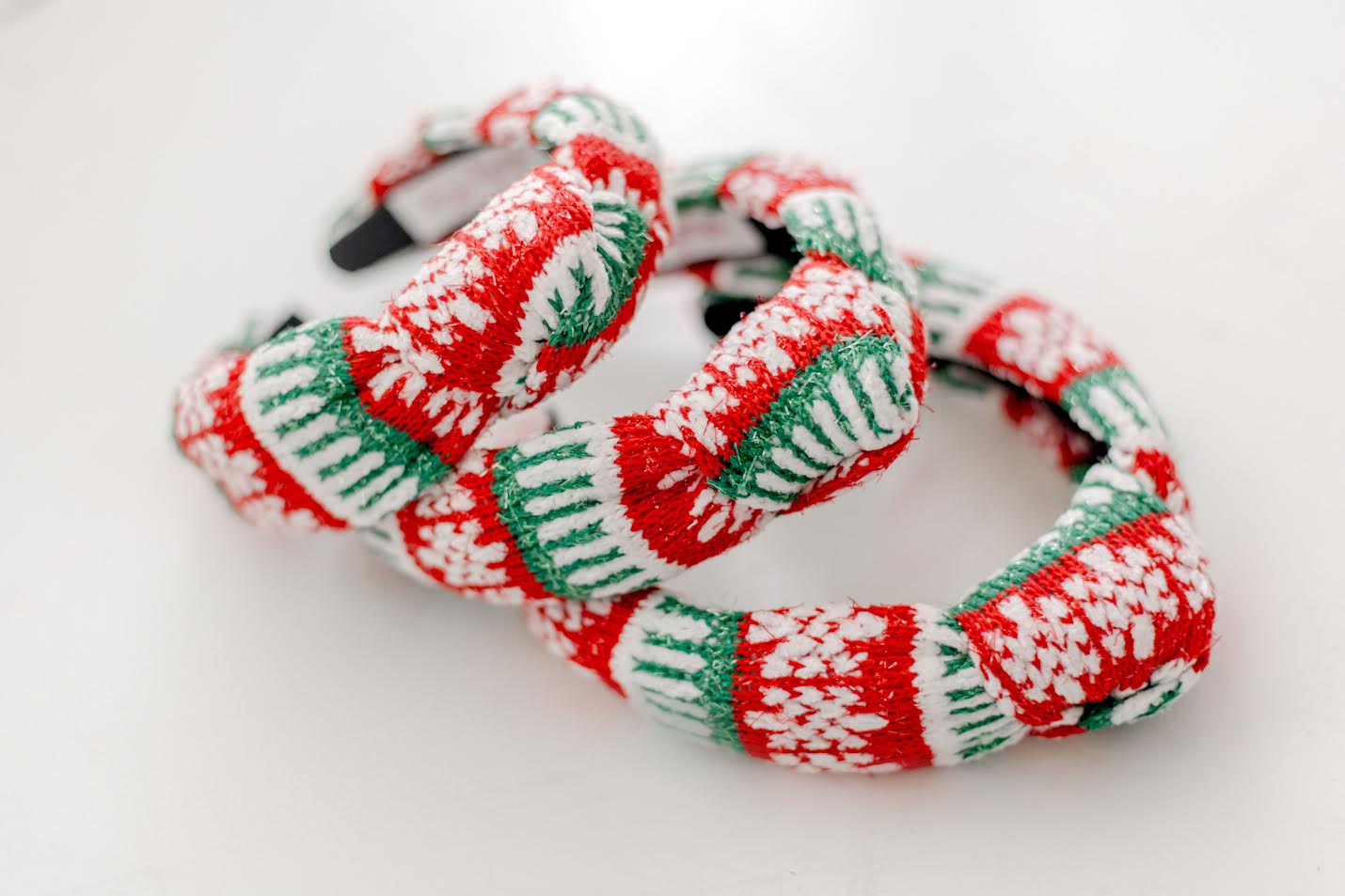 Beaded Headband - Cozy Christmas