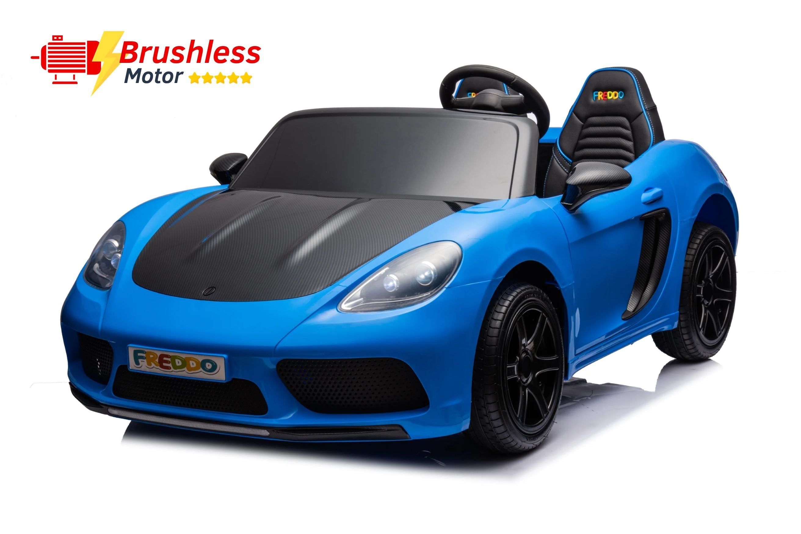 48V Freddo Rocket: World's Fastest 2-Seater Kids' Ride-On with Advanced Brushless Motor & Precision Differential