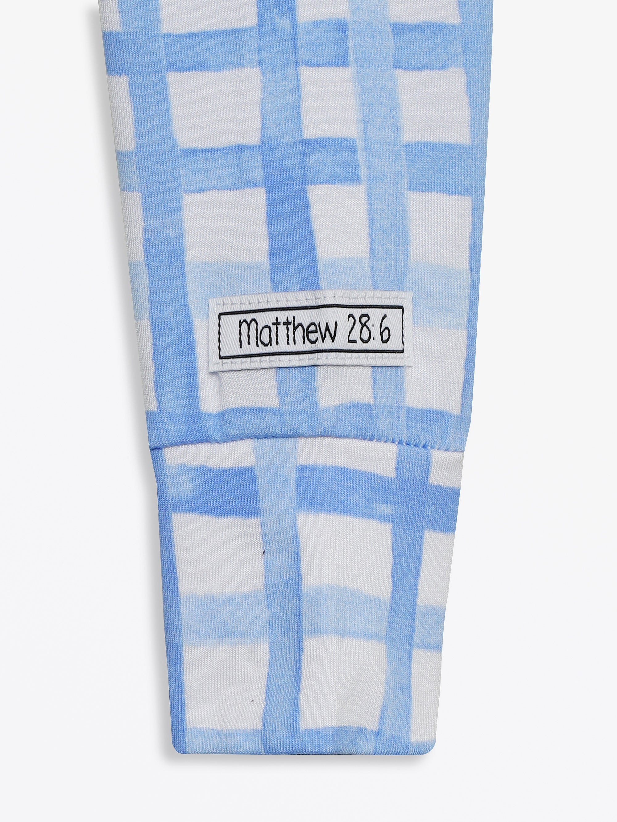 The Risen Son Pj Footed Onesie Bamboo