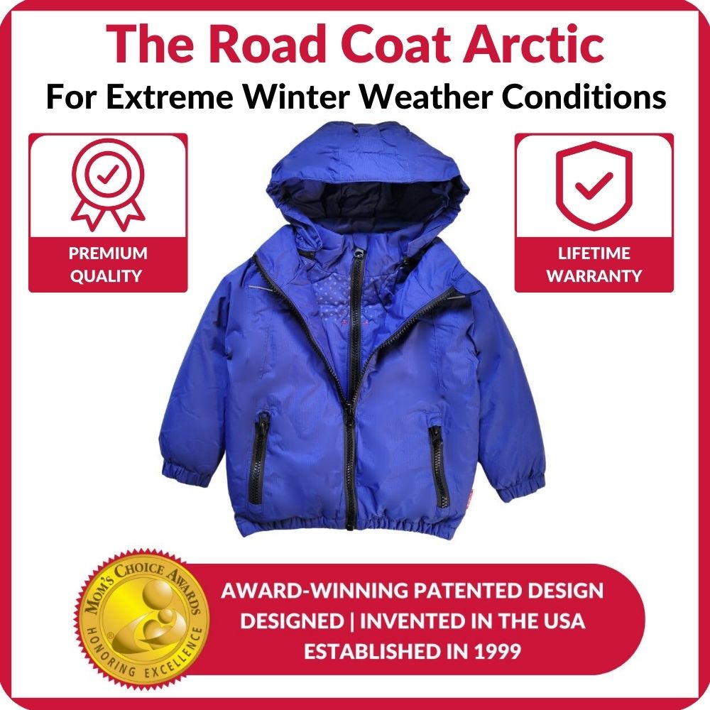 Car Seat Coat | The Road Coat Arctic - Royal Blue