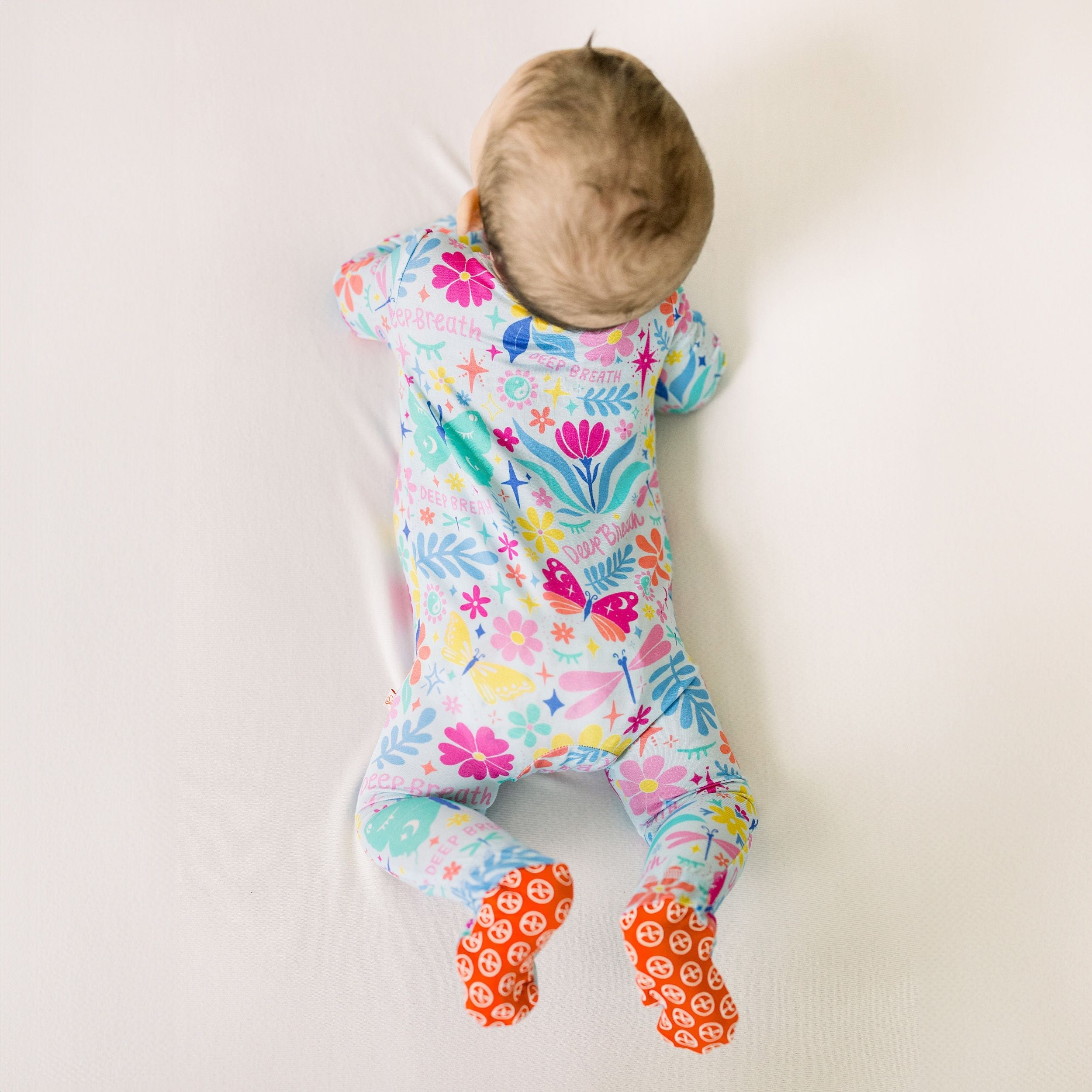 The Second-skin Footie | Om Baby | "deep Breath"