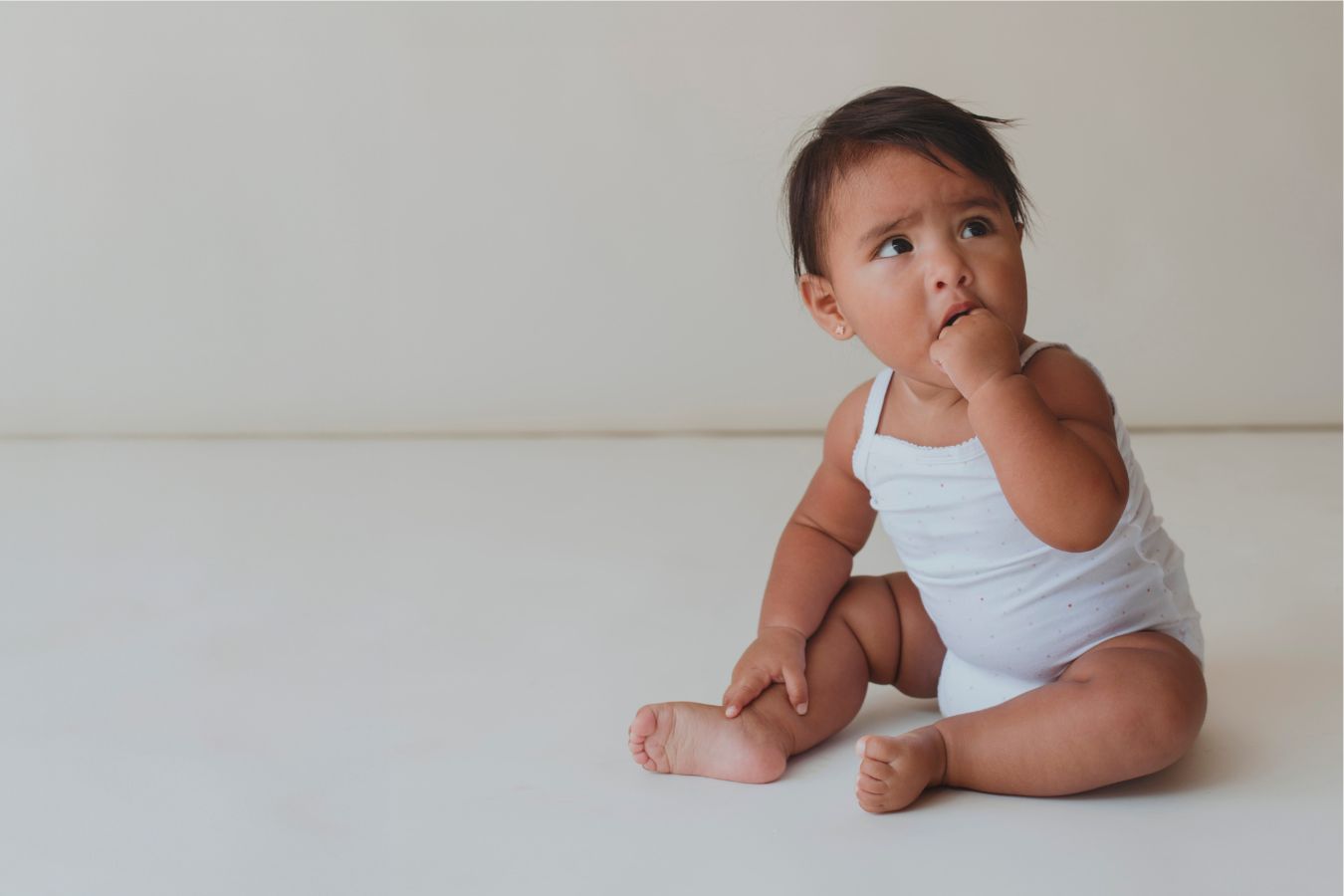 Baby Girl Sleeveless 4pc Onesie Set