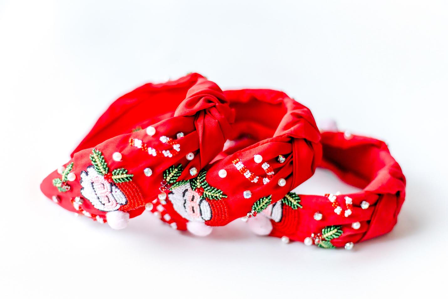 Beaded Headband - Jolly St. Nick