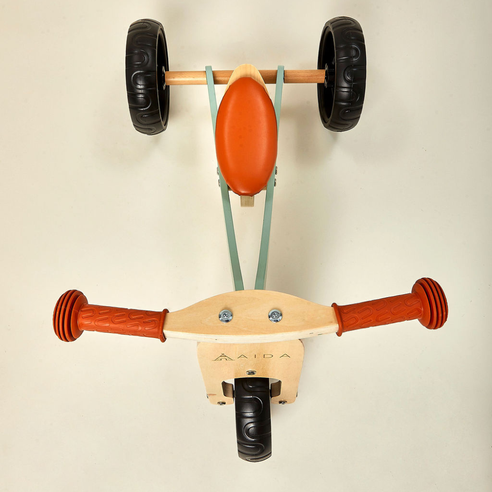 2-in-1 Midi Wooden Balance Bike (2 Years-4 Years)