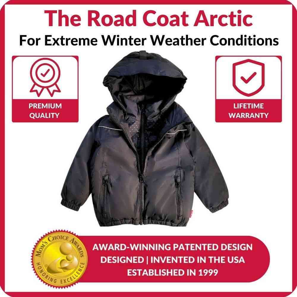 Car Seat Coat | The Road Coat Arctic - Black