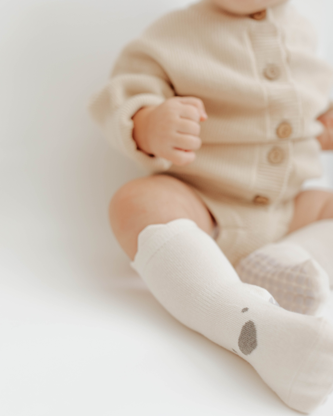 Neutral Grippy Socks (6 Pairs)