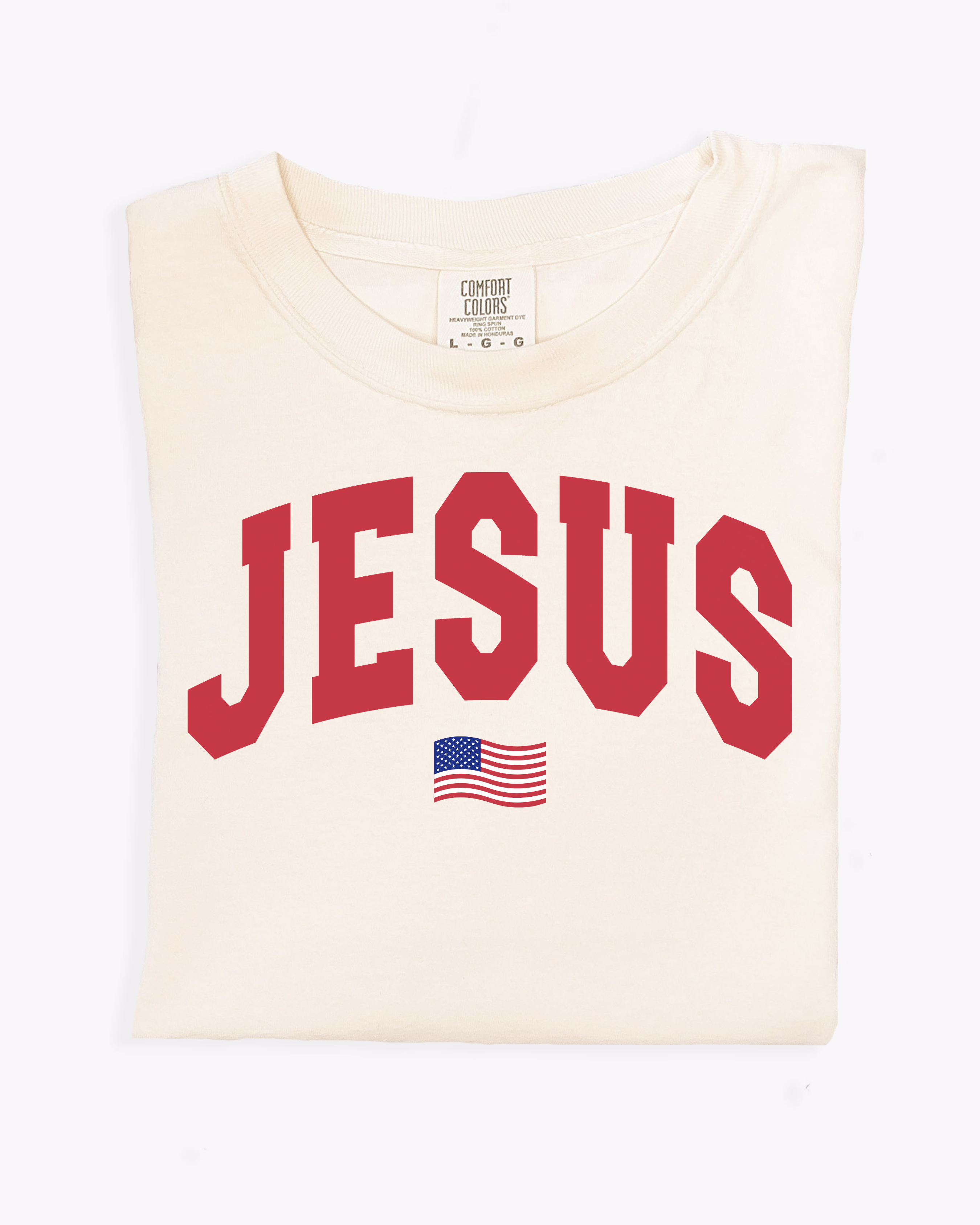 Jesus Flag Adult Unisex Tee 🇺🇸