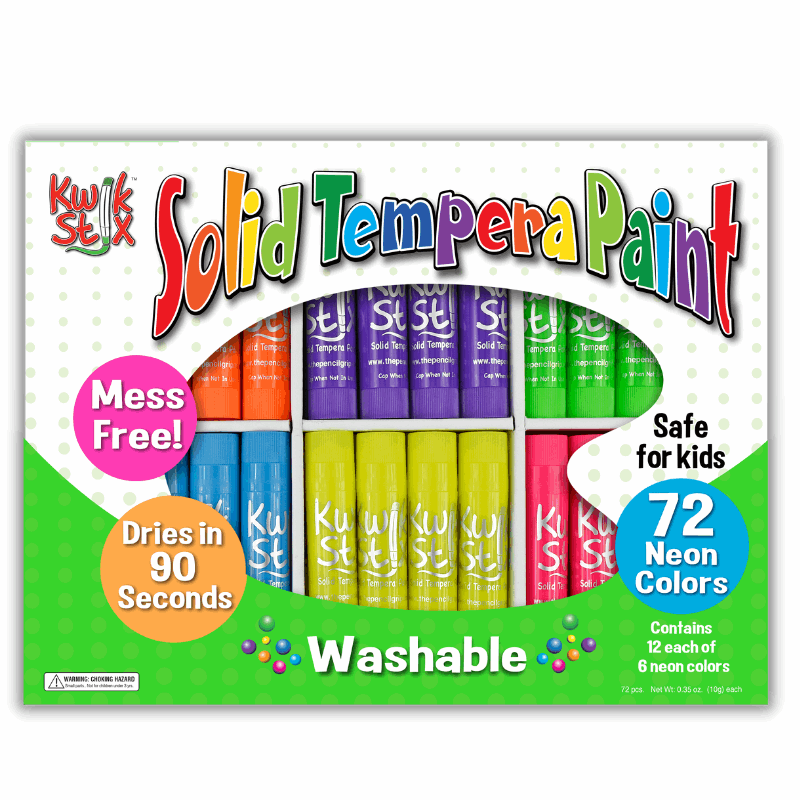 Kwik Stix, Class Pack Set Of 72 Neon Colors