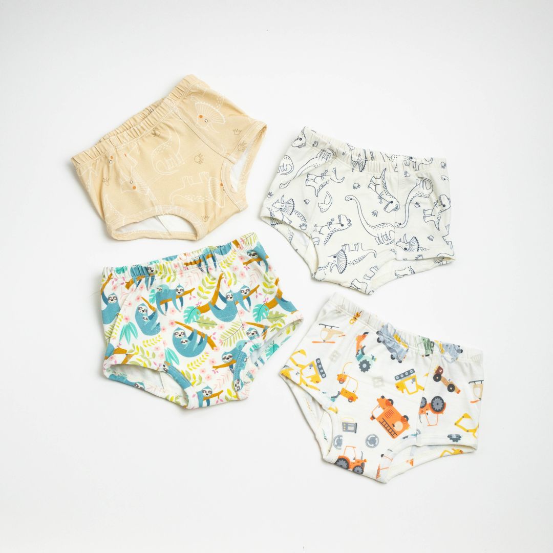 Adventure-ready Organic Potty Training Underwear (4 Pack)