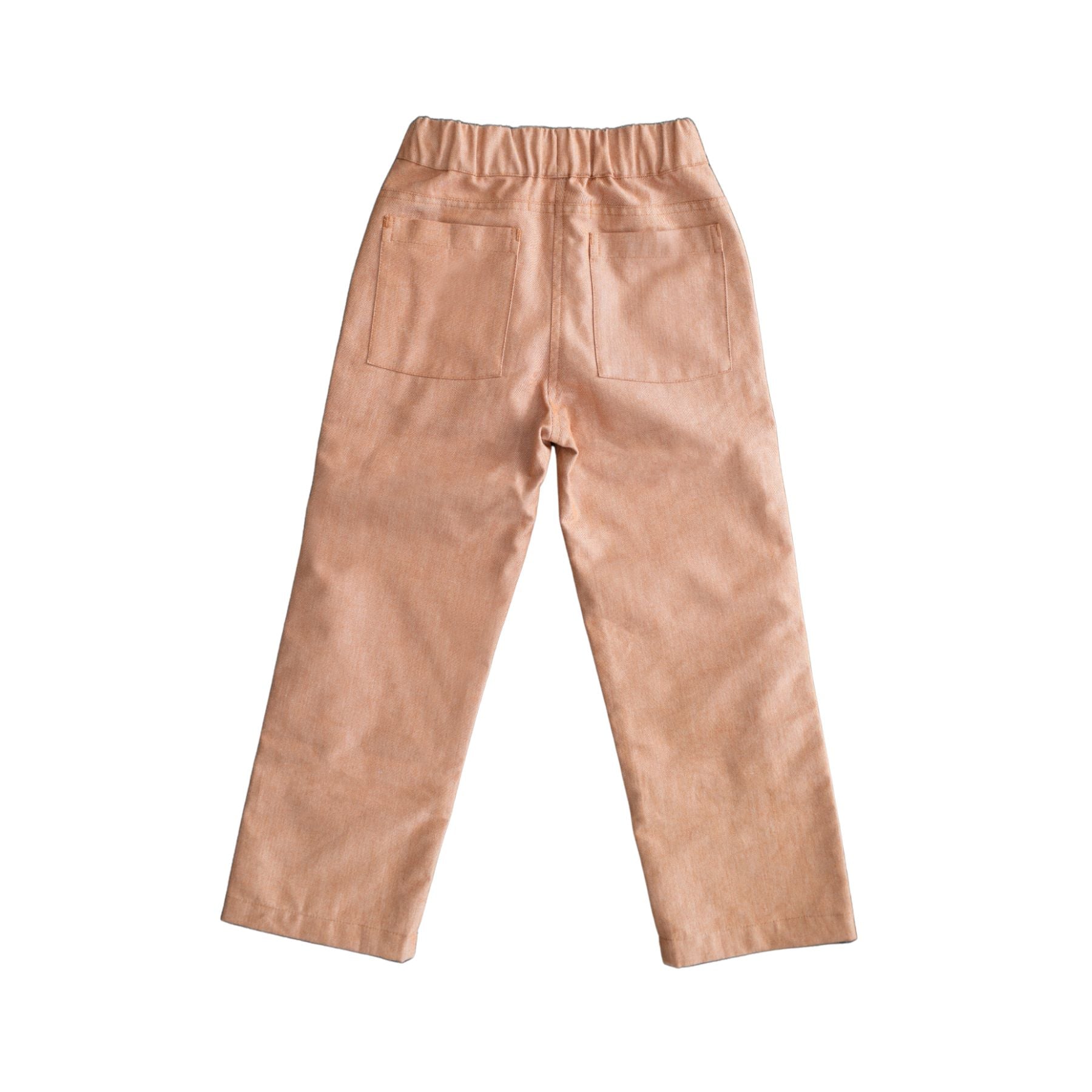 Jules Pants - Orange Chambray