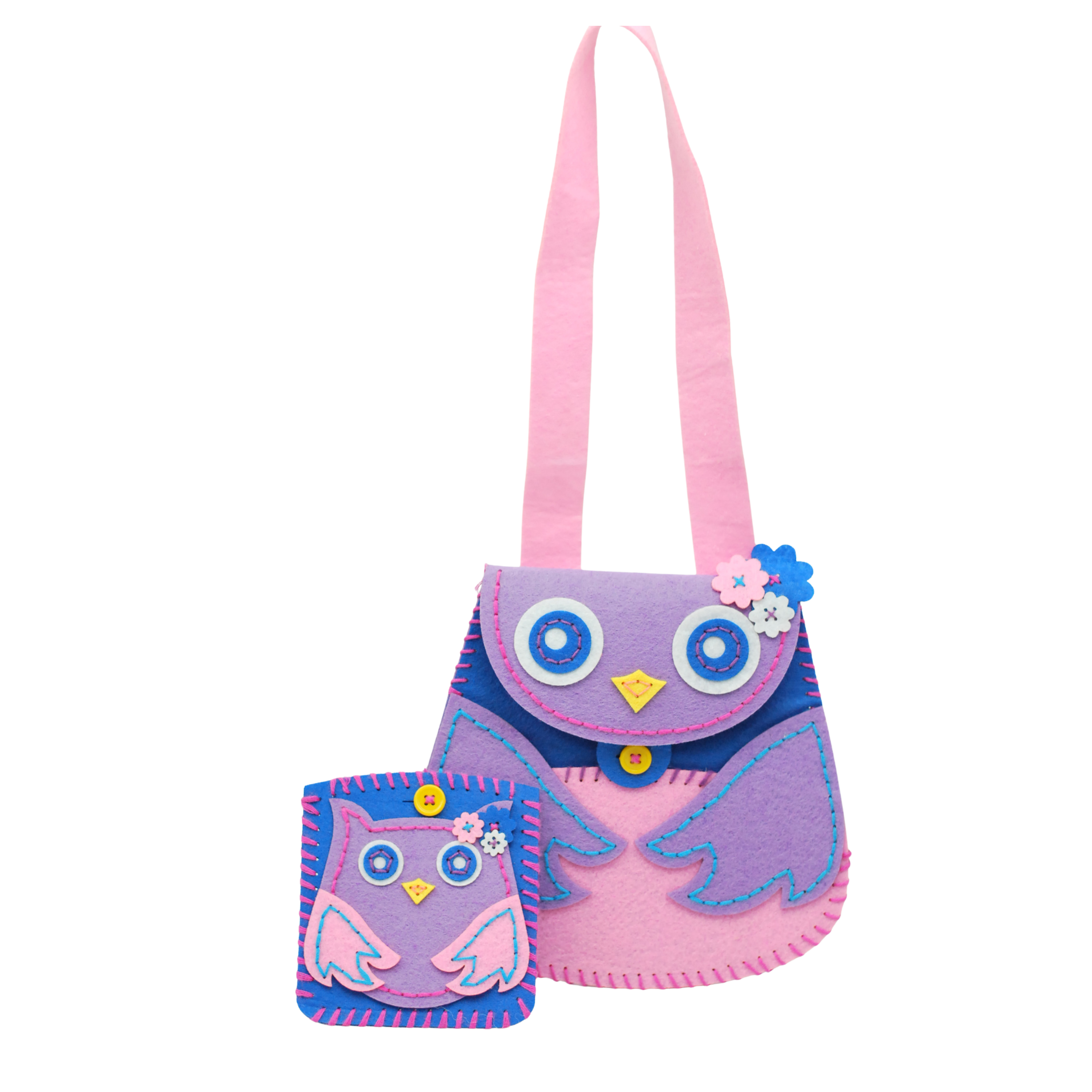 Apli Krapli - Apli Krapli Sewing Patterns Bag & Keychain Owl Printable Templates Materials Not Included Ages 10+