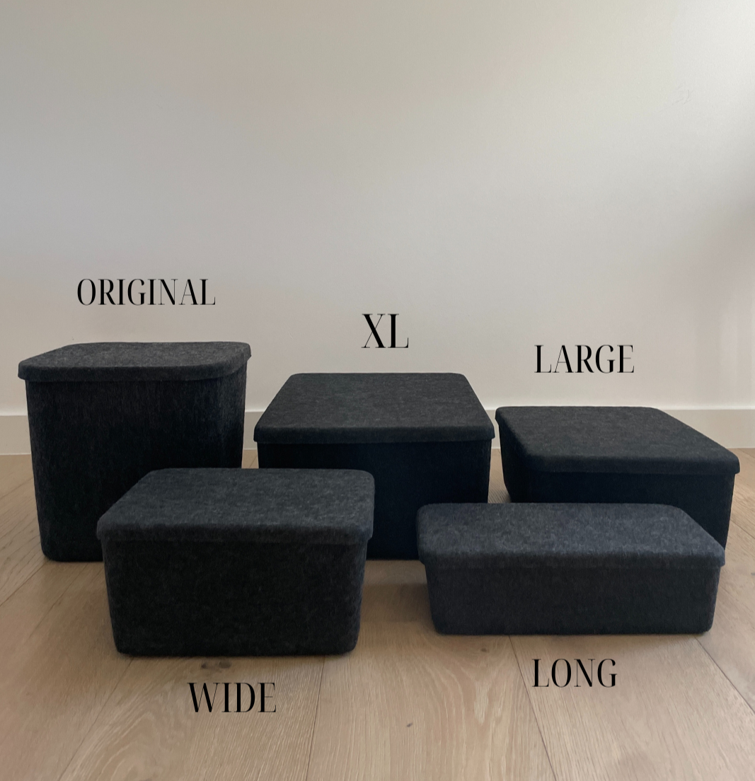 The Sculpted Bin - Xl With Lid
