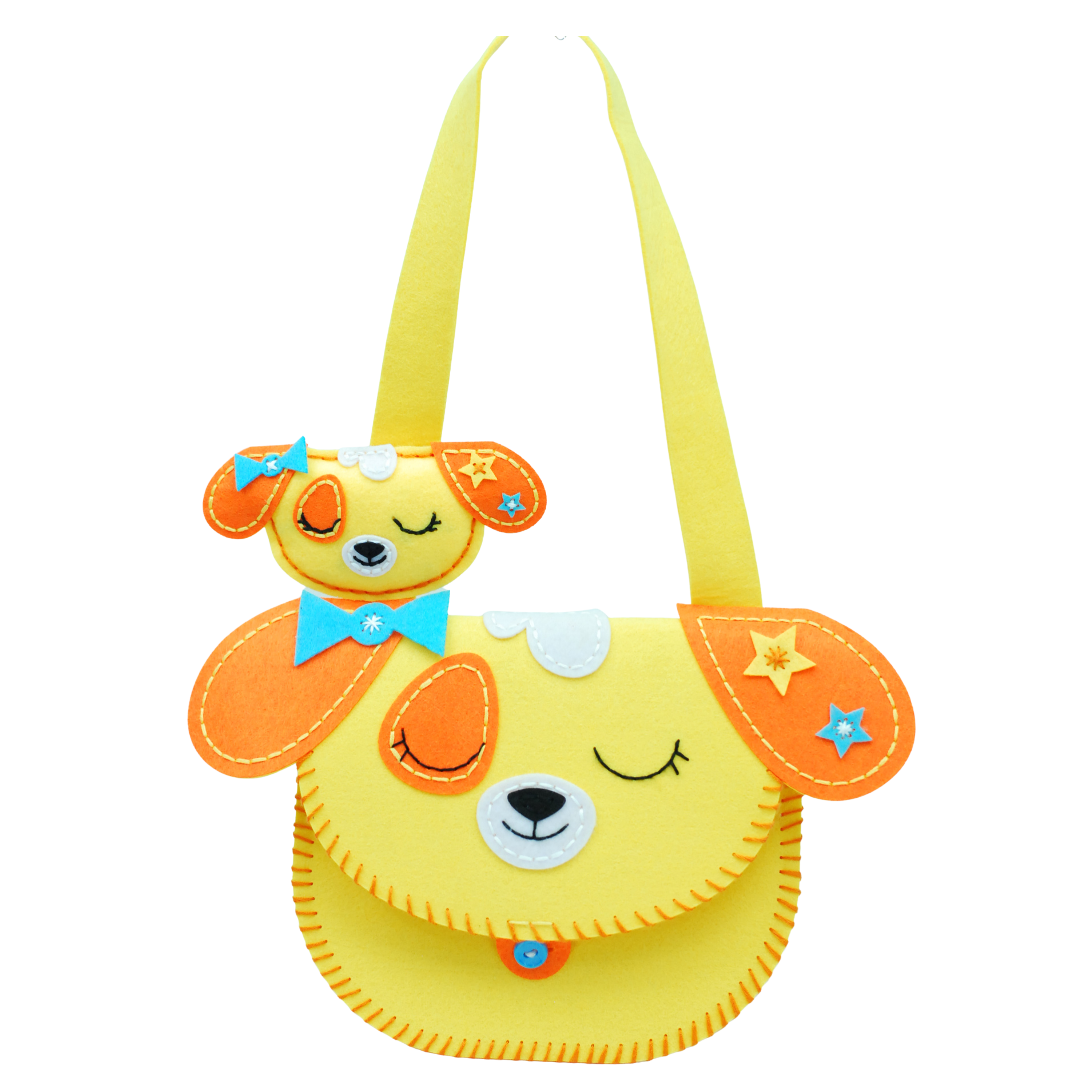 Apli Krapli - Apli Krapli Sewing Patterns Bag & Keychain Dog Printable Templates Materials Not Included Ages 10+
