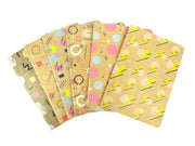 80's Geometric Retro Journal Notebooks - Set Of 6 Or 12