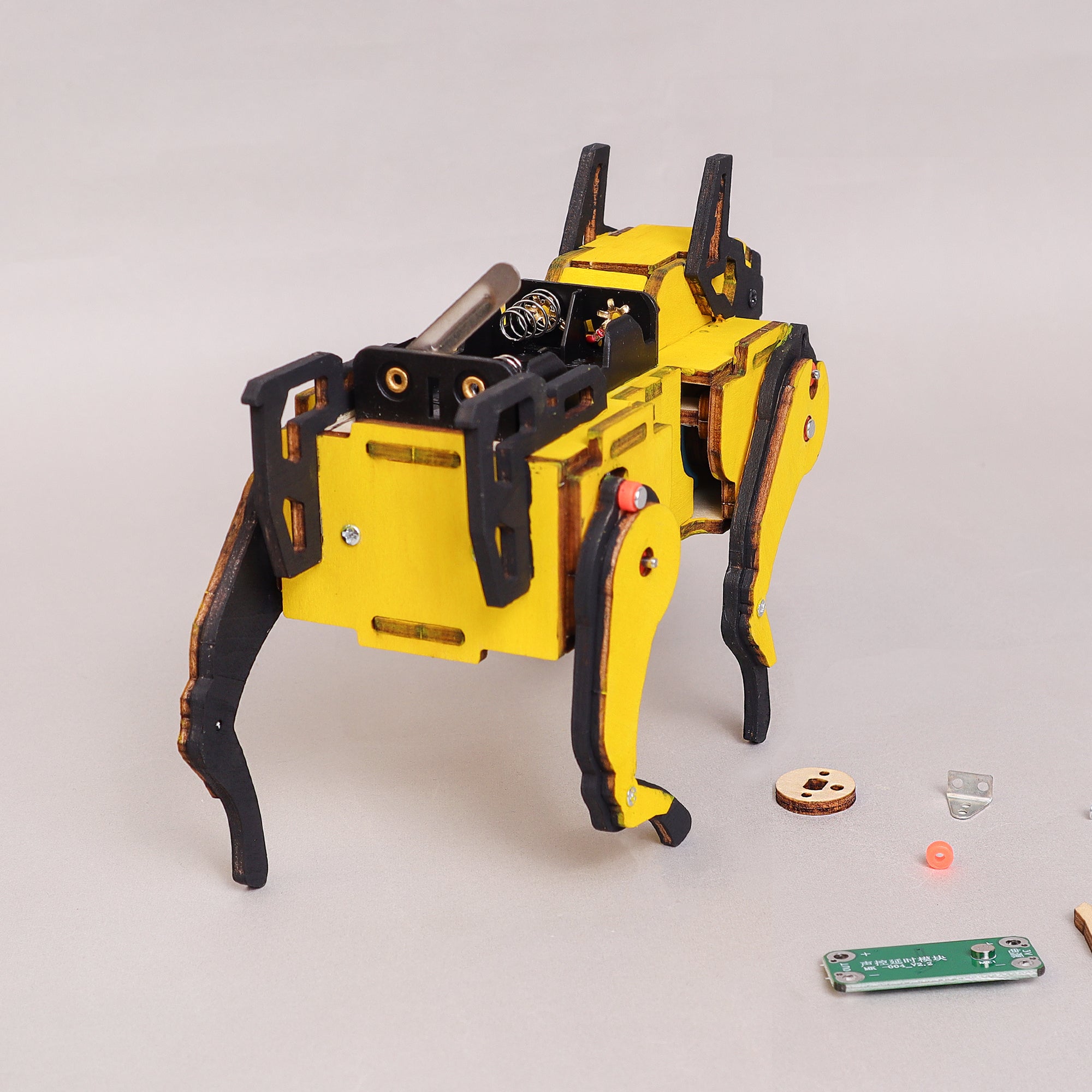 Robot Dog Stem Kit – Sound Activated Diy Toy