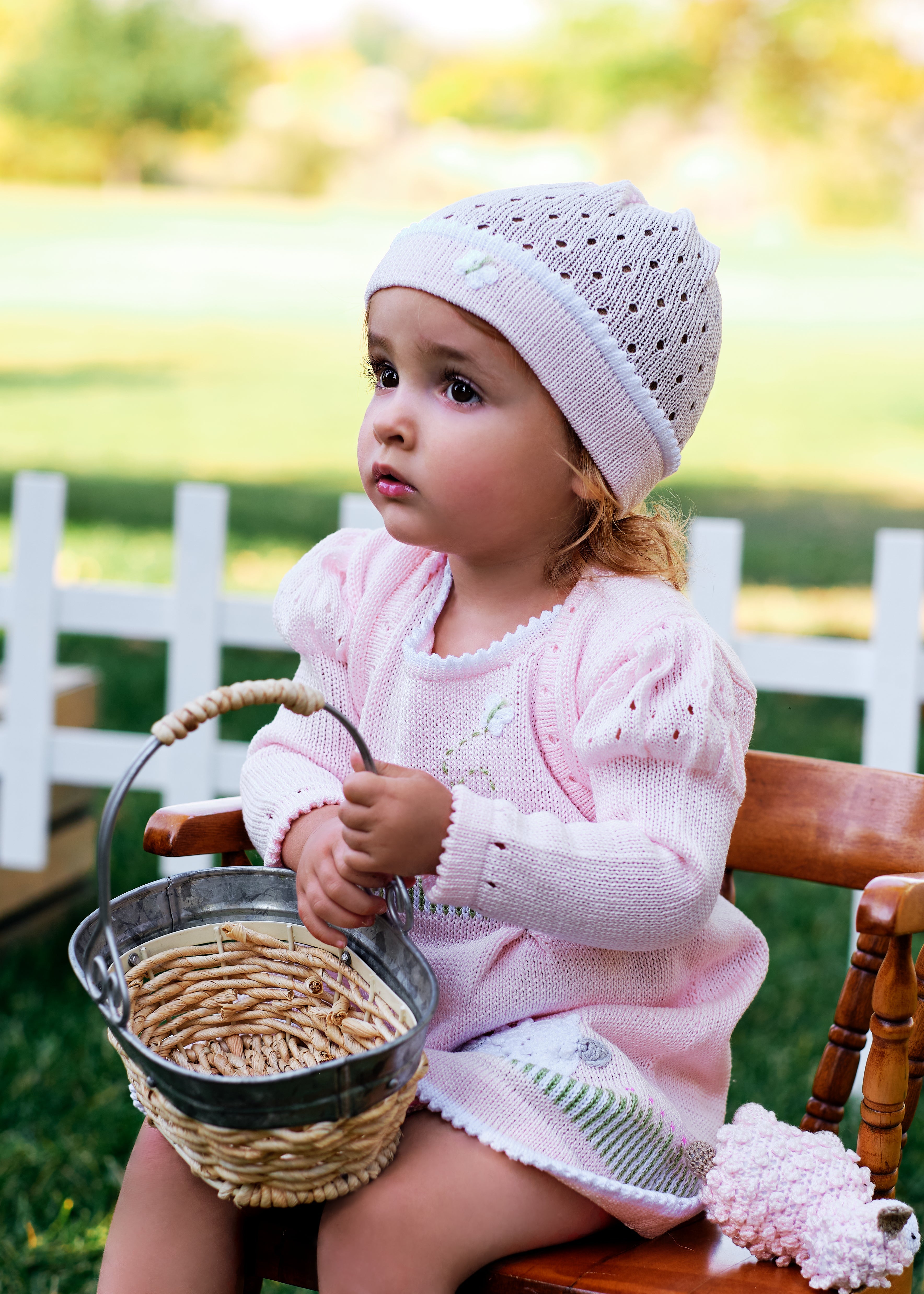 Pink Butterfly Hat