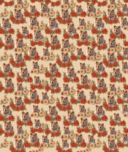 Personalized Festive Garden Wrapping Paper | Custom Gift Wrap