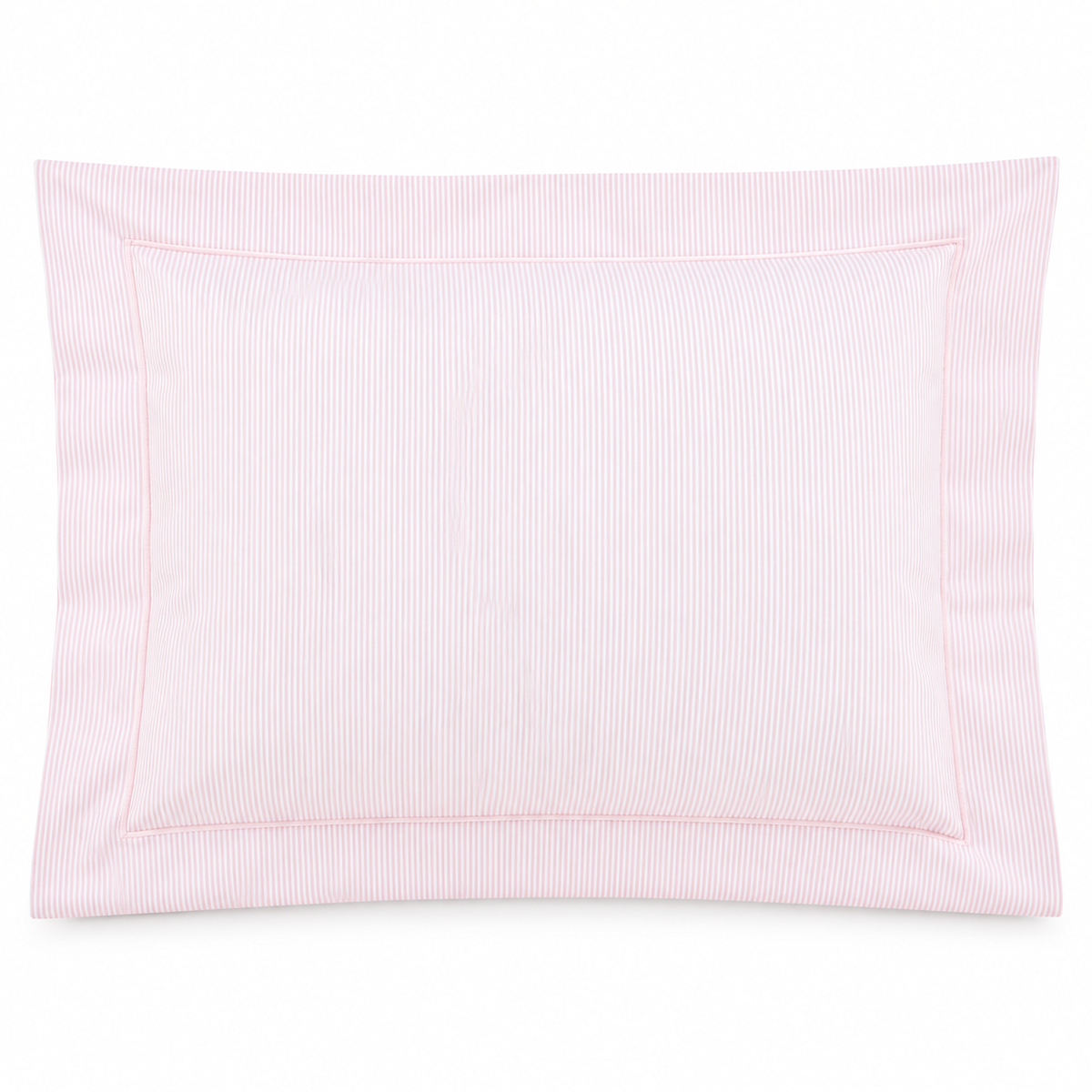 Light Pink Striped Baby Pillowcase - 100% Egyptian Cotton, Made In Italy