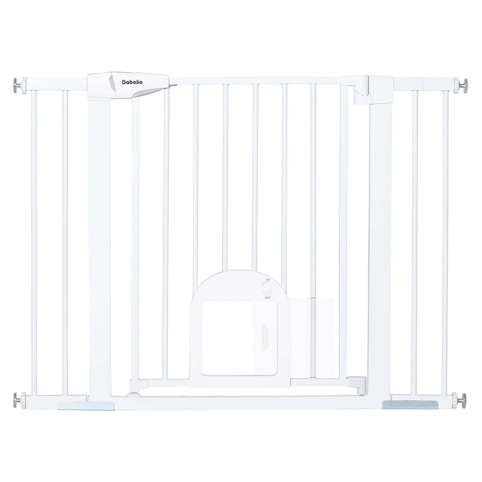 Catprivilege T7 | Expandable Stylish Baby Gate With Cat Door