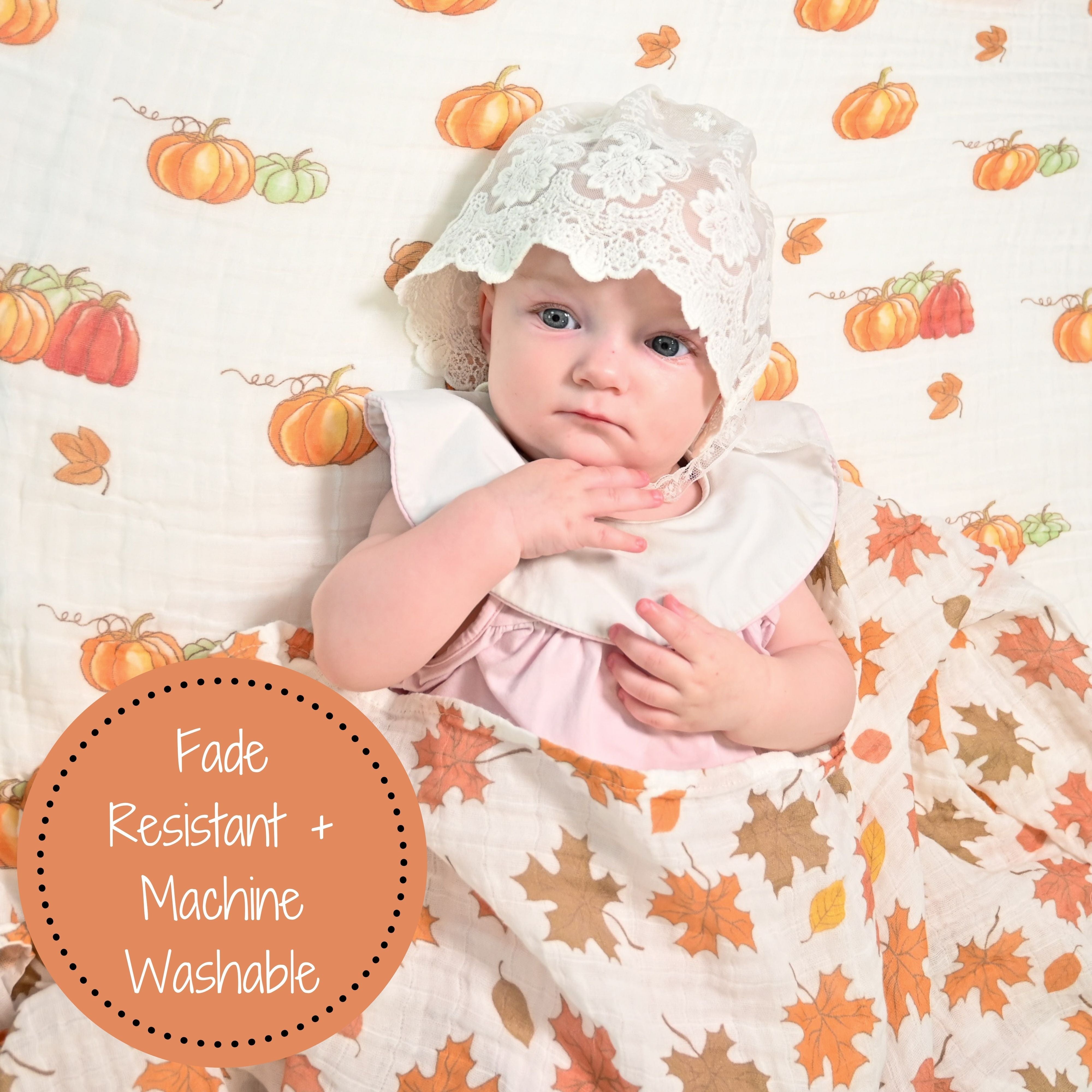Unbe-leaf-able Swaddle Blanket
