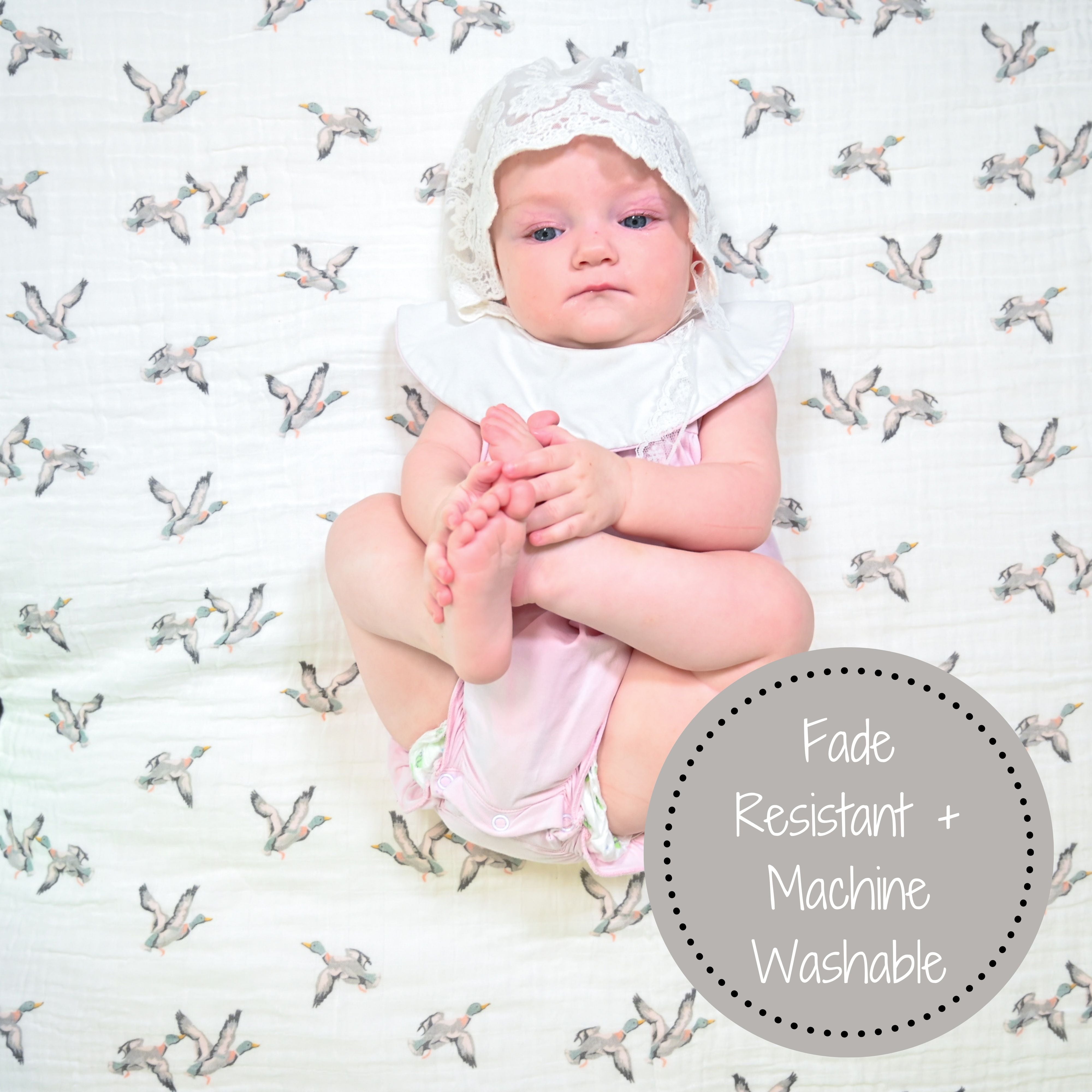 Quacking Up Swaddle Blanket
