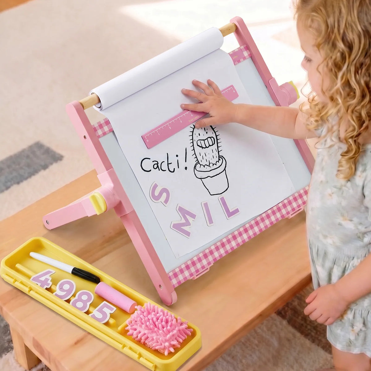 ® Double-sided Magnetic Tabletop Easel