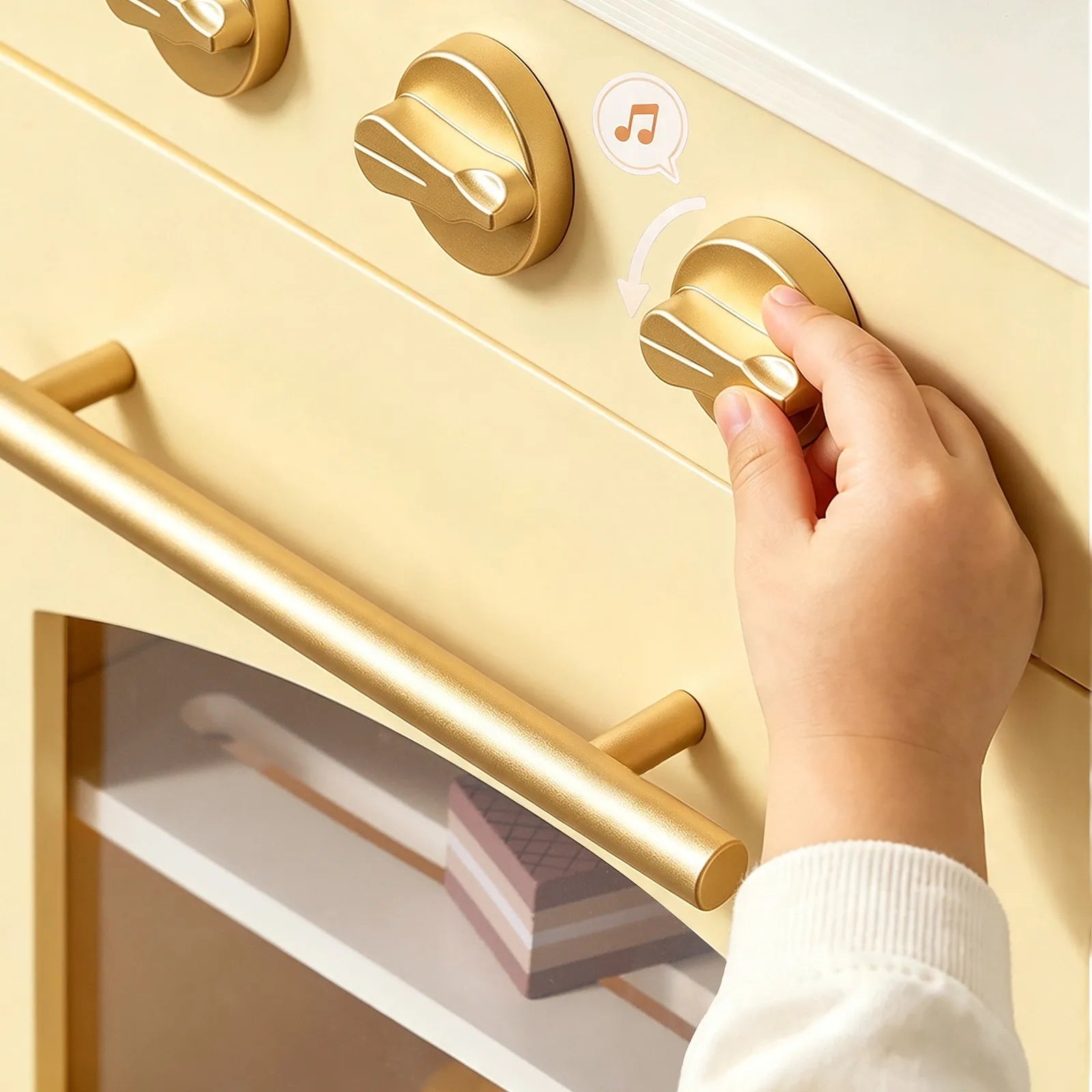 ® Wooden Play Kitchen With Storage For Creative Toddlers