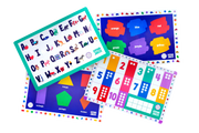 4-pack Placemat Bundle: “now I Know My”
