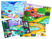 4-pack Placemat Bundle: “farm Sea To Shining Sea”