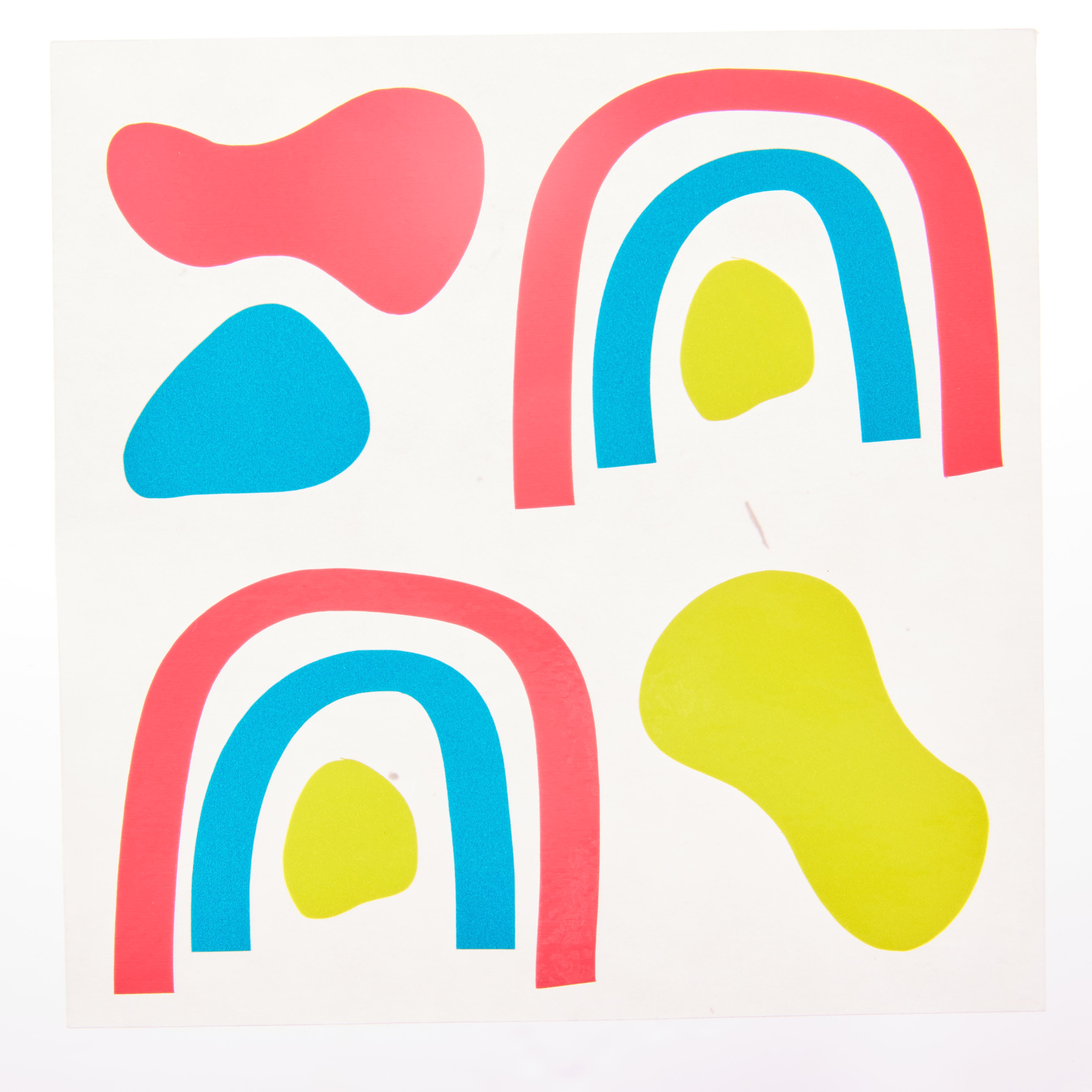 Irregular Shapes Reflective Decals