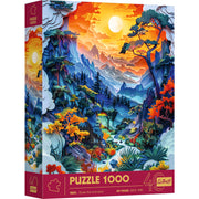Red 40th Anniversary Valley 1000 Piece Paper Art Puzzle