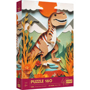 Kids 40th Anniversary Dinosaur 160 Piece Paper Art Puzzle