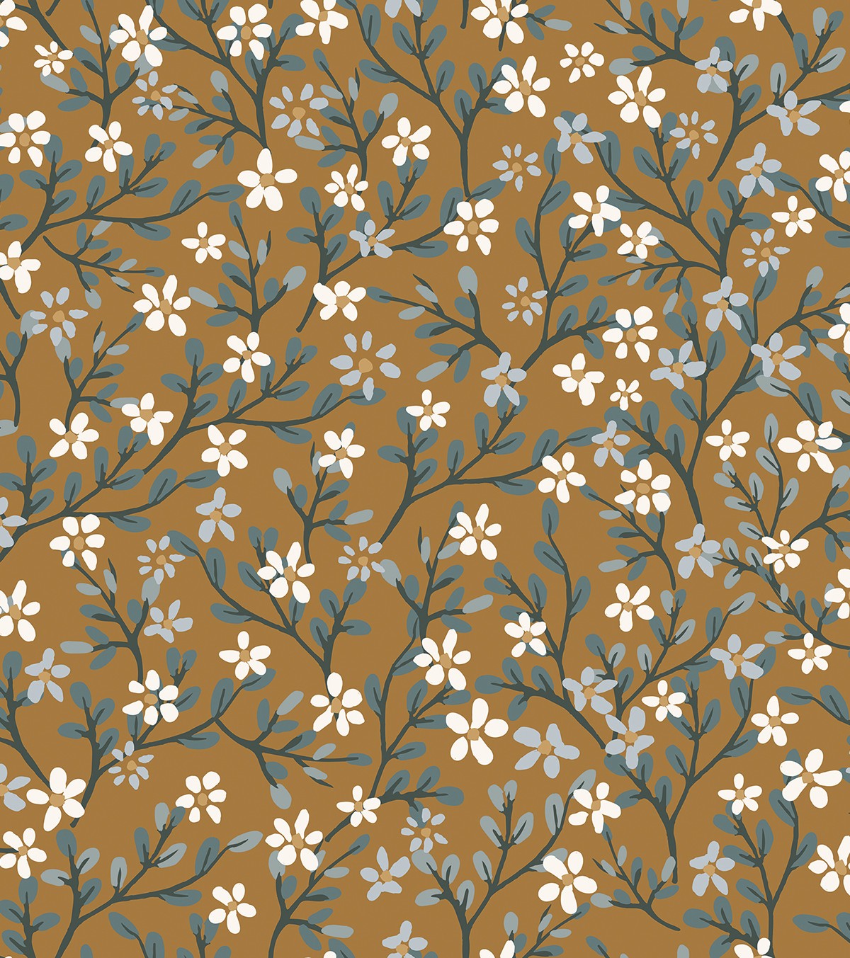 Braylynn - Children's Wallpaper - Flower Pattern