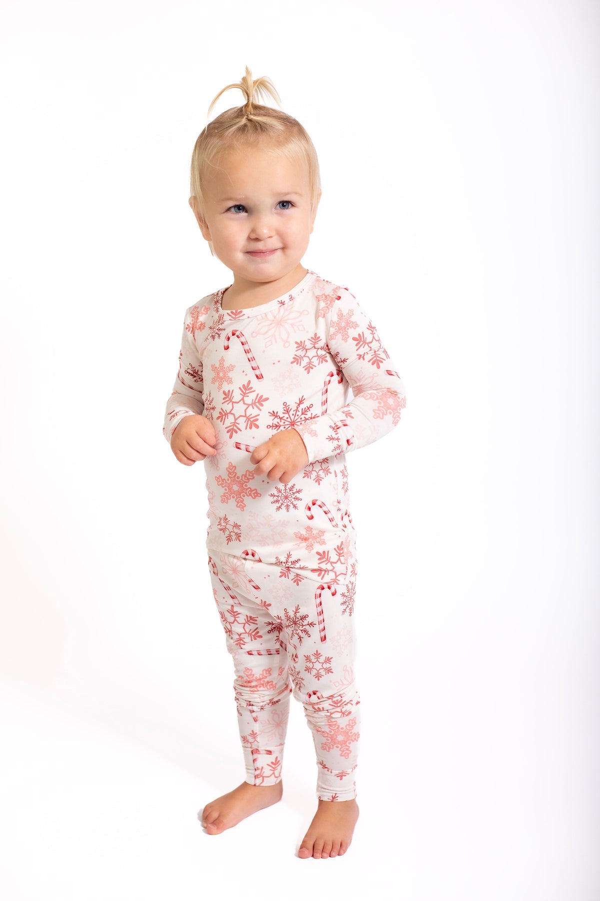My First Candy Cane: Toddler Bamboo Pajamas
