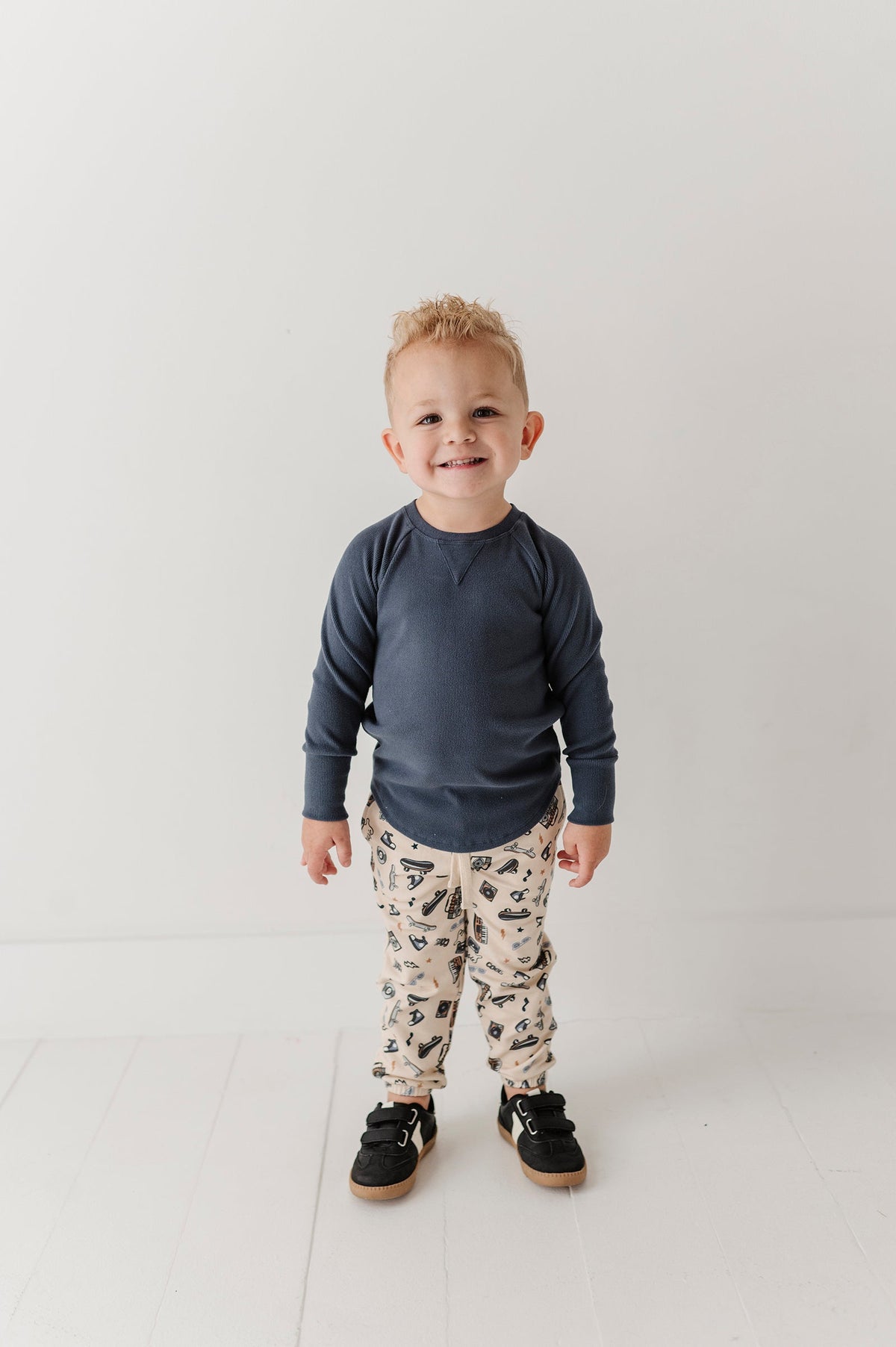 Boys Joggers In Retro Skater