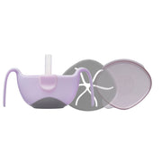 Bowl + Straw - Boysenberry