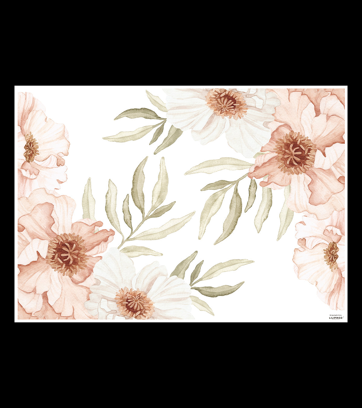 Islandic Poppies - Wall Decals Muraux - Large Bouquets